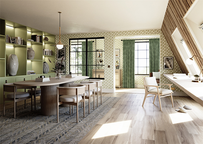 Florence Faux Suede, Hunter Green - Made to Measure Curtains - Image 7